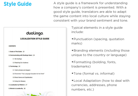 How to prepare a translation style guide