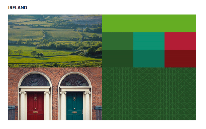 uber redesign ireland mood board