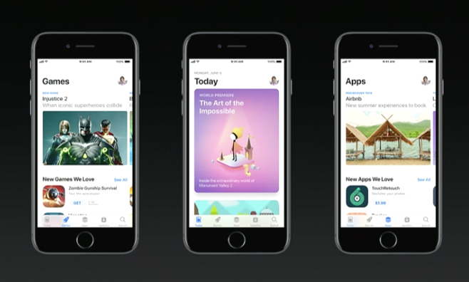 app-store-redesign wwdc 2017